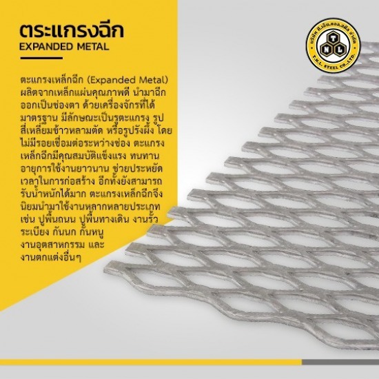 ตระแกรงเหล็กฉีก ราชบุรี